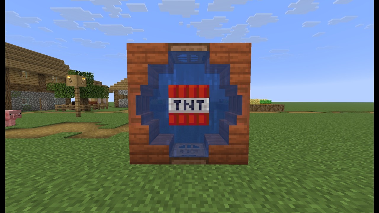 🔴Minecraft - TNT village live  #minecraft #shorts