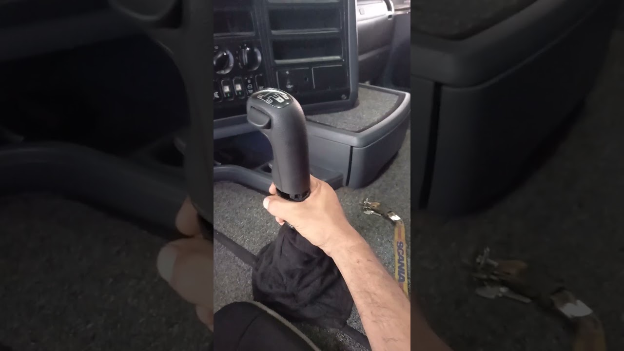 Como trocar manopla do scania