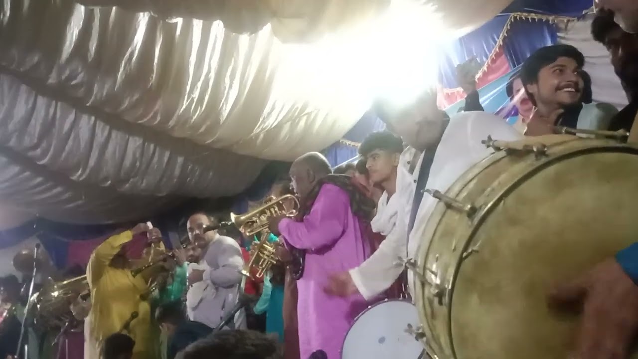 Sahiba dil ne Naseebo Lal song playing by brass band mela bhiri pak Rehman 2025