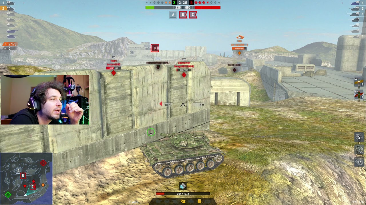 САМЫЙ ВЕСЕЛЫЙ БОЙ ВЗВОДА T49 ● 7 МИНУТ ДИКОГО УГАРА ● WoT Blitz