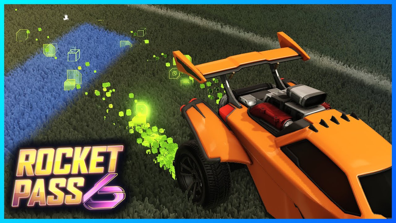 HoloData Trail - Painted Showcase (Rocket Pass 6)