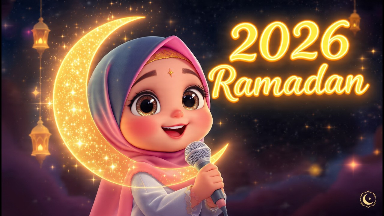 Ramadan  Arabic  poem |Ramadan Is Here | Heart Touching Arabic Nasheed for Kids 💖 Ramadan Noor Song