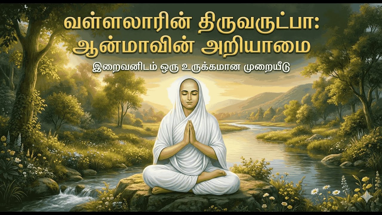 திருவருட்பா ஆறாம் திருமுறை - முறையீடு - 1 #வள்ளலார் #அருட்பெருஞ்ஜோதி #vallalar 