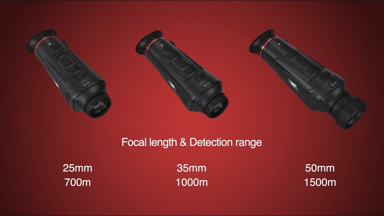 Guide Track IR Thermal Monocular - Termisk kikare - Värmekikare