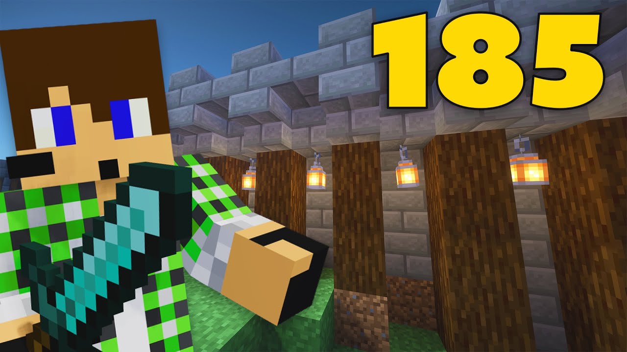 Minecraft ITA S6 E185 - Il fortino dei villager