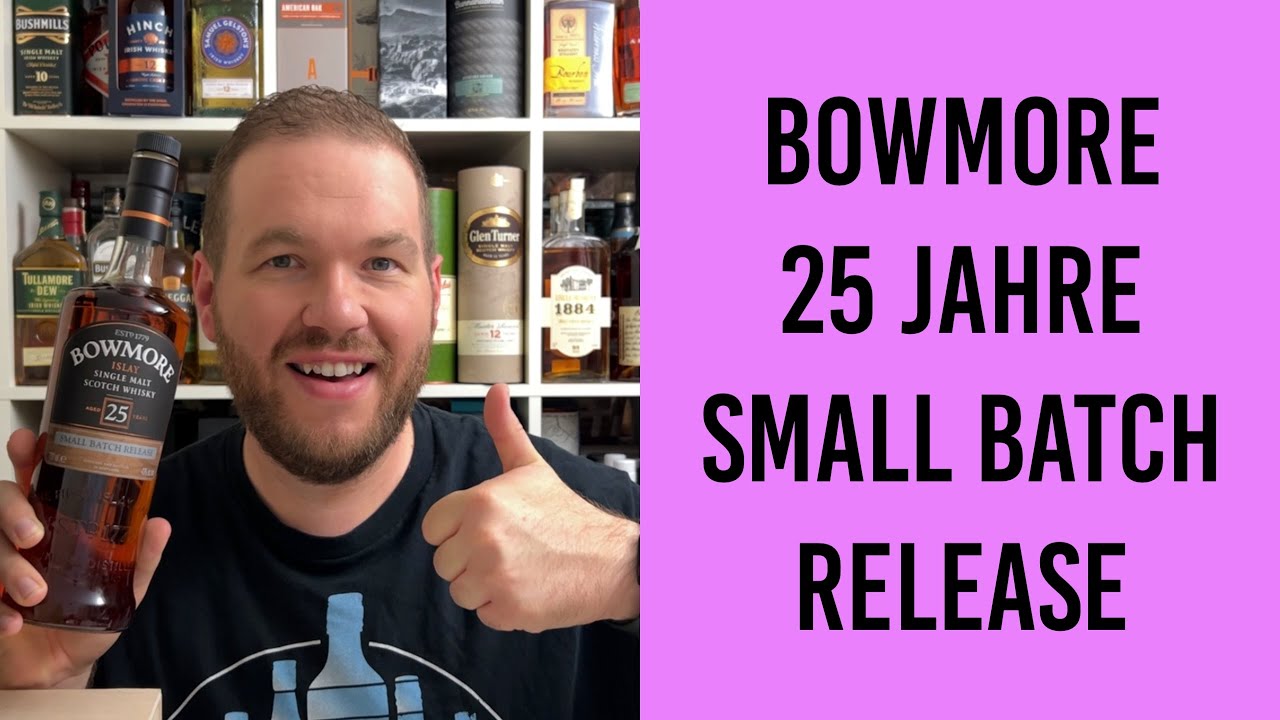 Bowmore 25 Jahre Small Batch Release - Islay Whisky Verkostung | Friendly Mr. Z