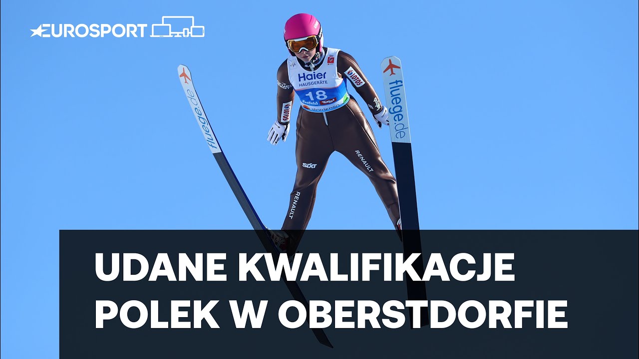 Zobacz skoki POLSKICH ZAWODNICZEK z kwalifikacji na dużej skoczni w Oberstdorfie!
