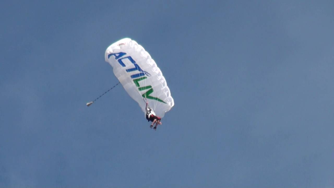 Skydive swoop crash, what not to do