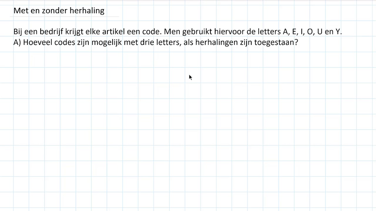 Met en zonder herhaling (3 HAVO & 3 VWO)