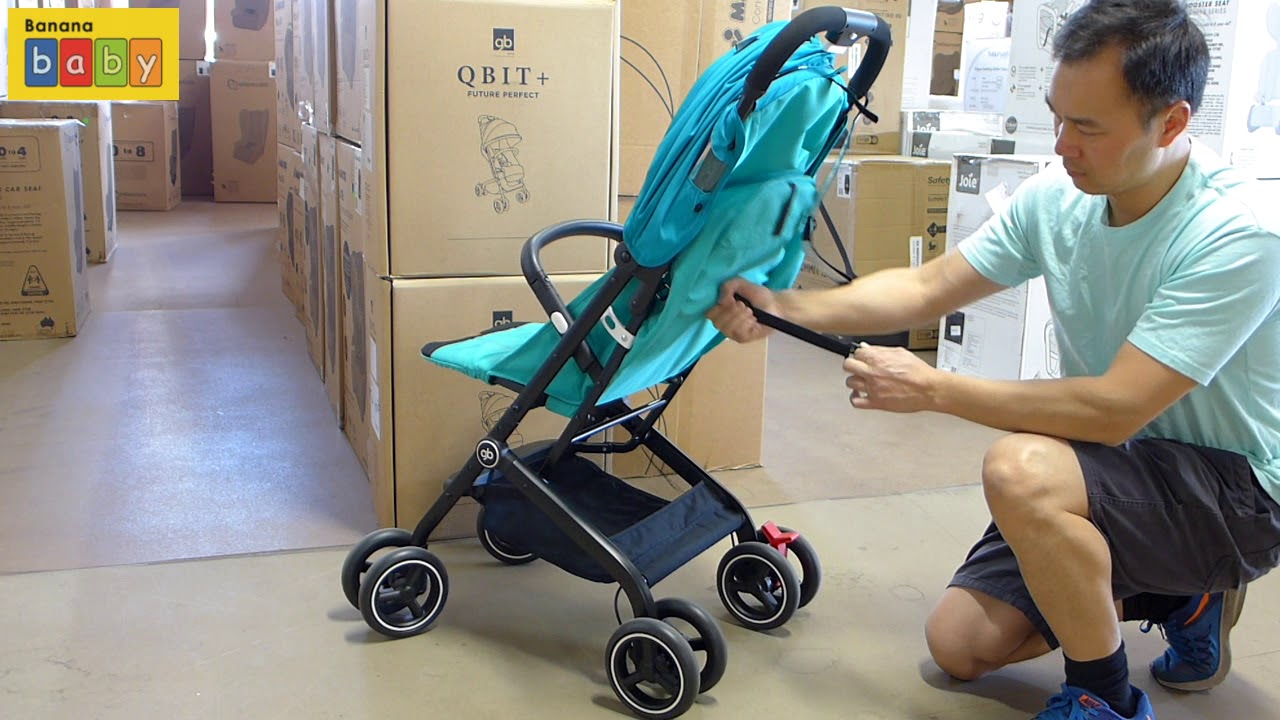 GB QBit Stroller at Banana Baby