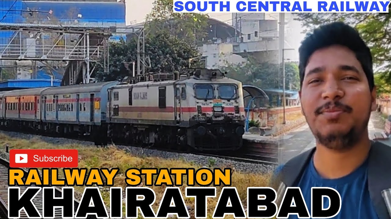 [KQD - 3] Train's spotting at Khairatabad Station | Superfast Express Trains | Indian Railways | SCR