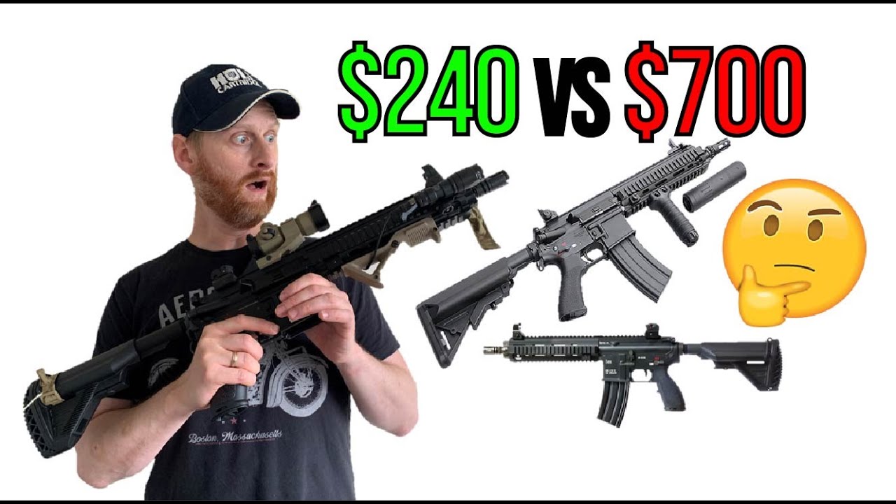 $240 Airsoft Gun VS $700 Airsoft Gun | Specna Arms Update