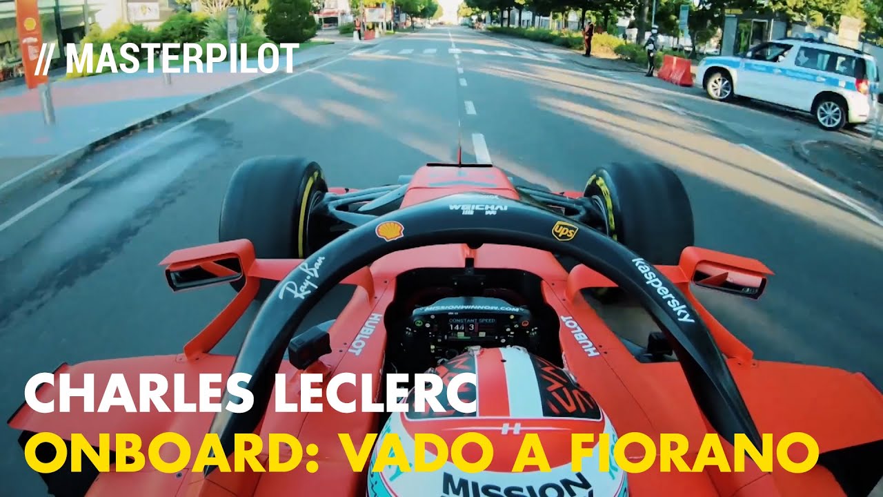 Charles Leclerc: ecco l'onboard da Maranello a Fiorano sulla F1 SF1000 2020