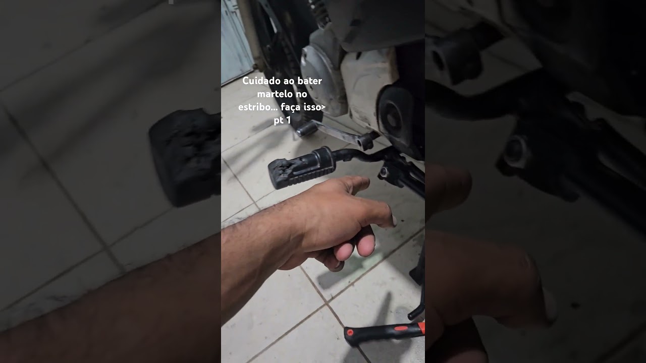 Batendo  martelo pra desempenar estribo? n&atilde;o  fa&ccedil;a  isso!