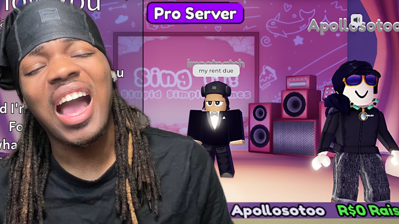 играю SING IT! как моя Rent Is DUE..(Roblox Karaoke) *я не могу проиграть*