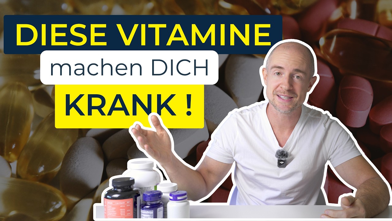 Gef&auml;hrliche Inhaltsstoffe in Vitaminen? Diese Supplements schaden deiner Gesundheit !