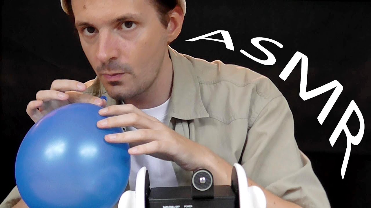 ASMR RELAX Better Sleep. 3Dio Ear to Ear Whispers, Balloon Pumping, Tapping Crinkling.