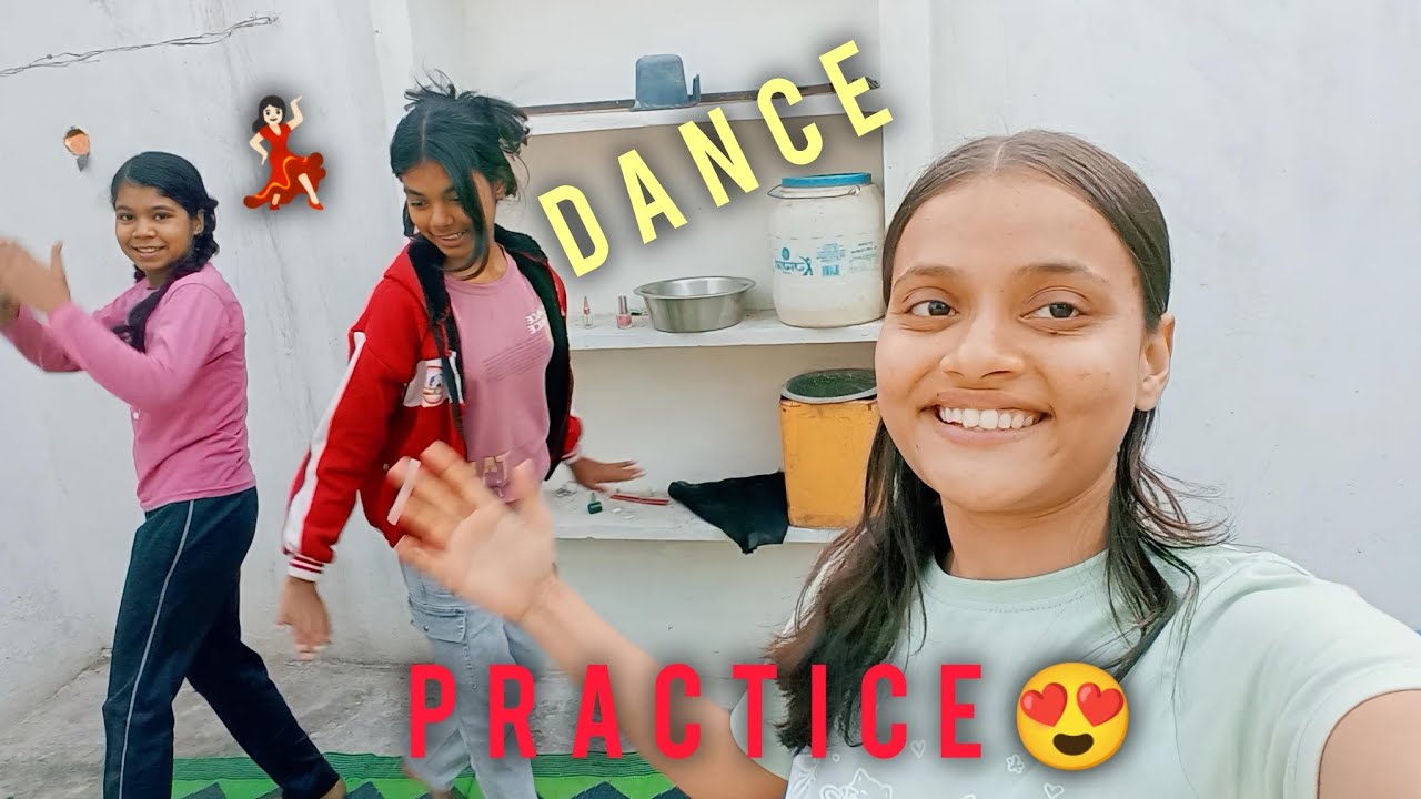 Anannya & Pinky Ki Dance Practice😁| Anannya Bani Dance Teacher 😄|