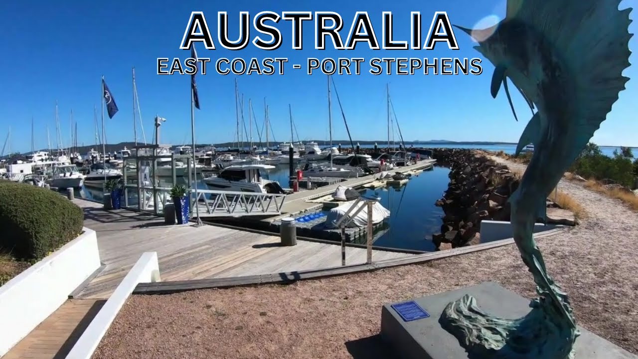 PARADISE Unveiled: Anchorage Marina, SERENE beaches, and COASTAL beauty in Port Stephens