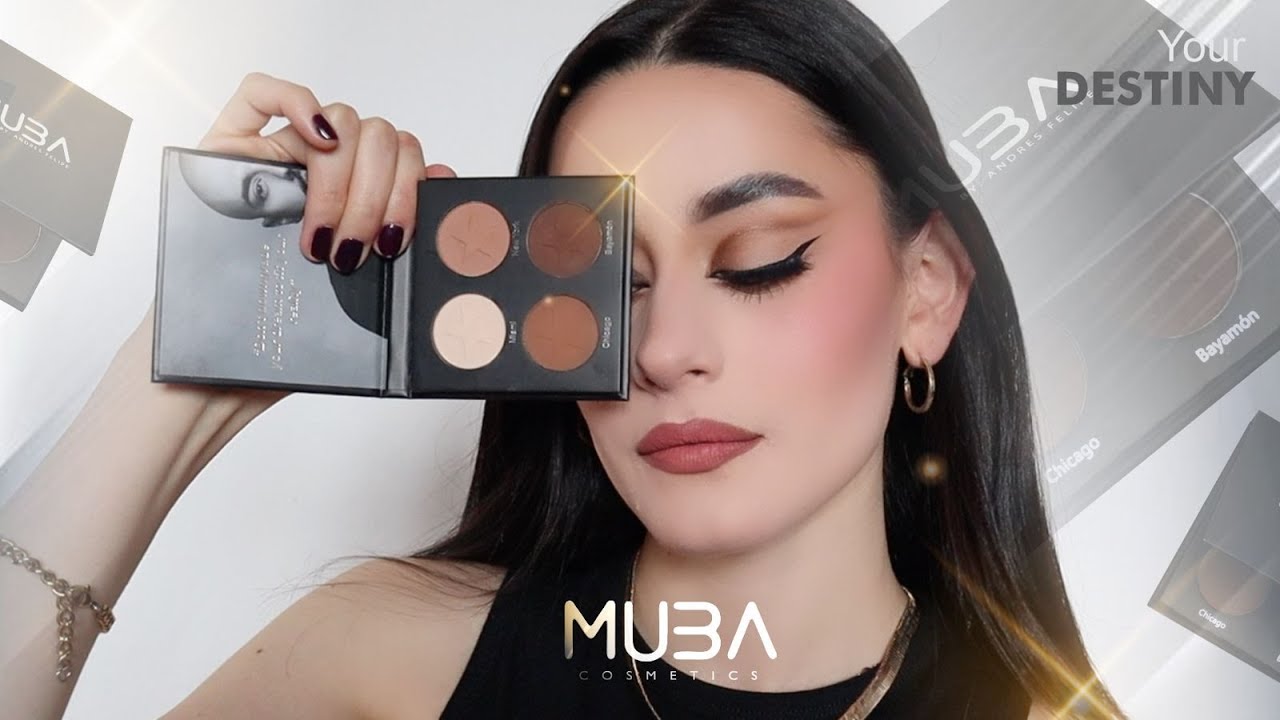 SOFT GRAPHIC EYE MAKEUP with Laura Palette 🤎 - Muba Cosmetics