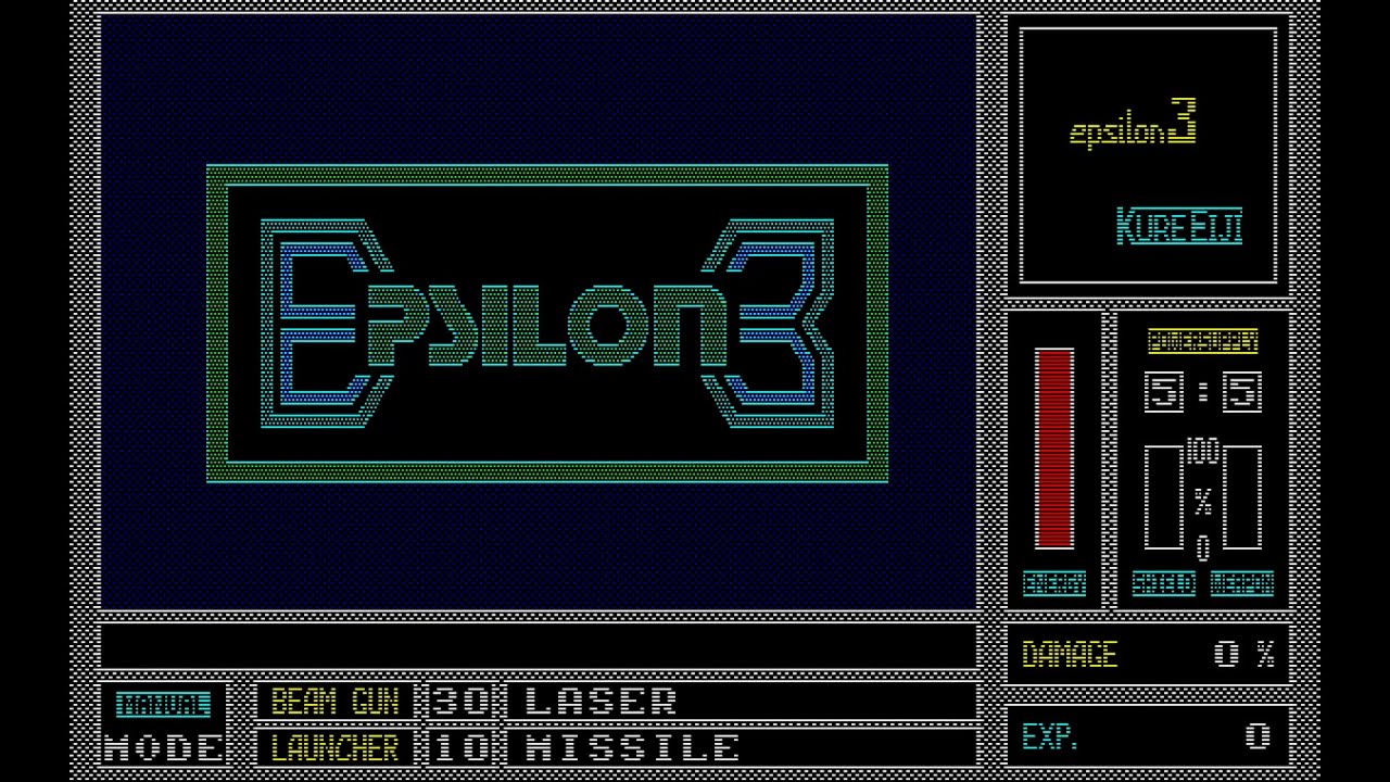 Epsilon 3 (Kure Eiji, 1985, PC-88)