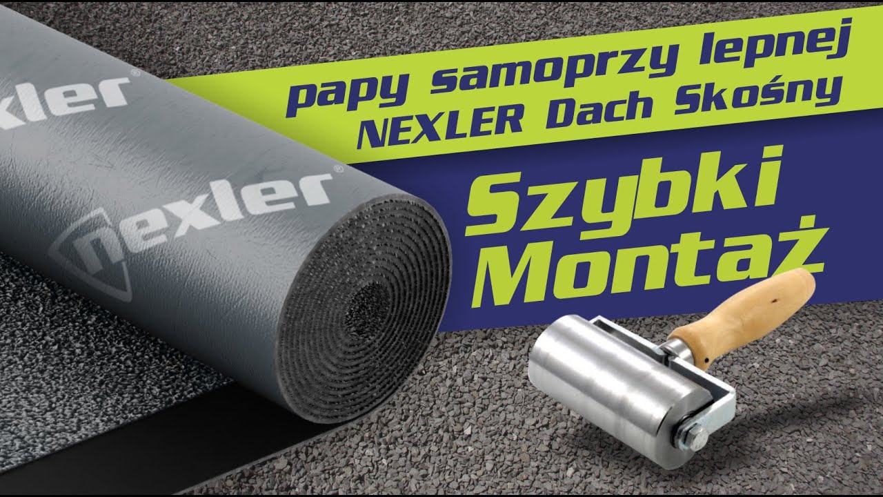 Jak wykonać szybko i tanio pokrycie dachu skośnego. Nexler Top S42 SP