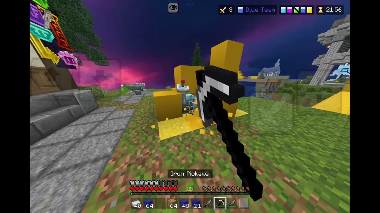 Hive bedwars gamplay
