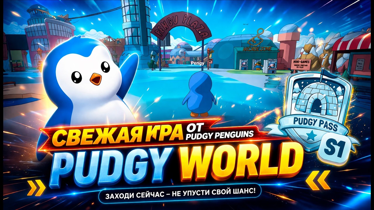 PUDGY WORLD НОВЫЙ ПРОЕКТ ОТ PENGU! СТОИТ ЛИ ЗАЙТИ?