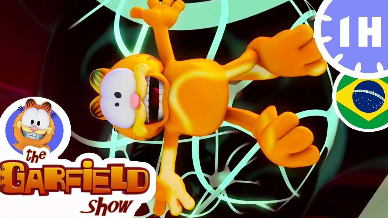 🧠 Garfield visita o cérebro de Eddie ! 🧠 - Episódio Completo HD