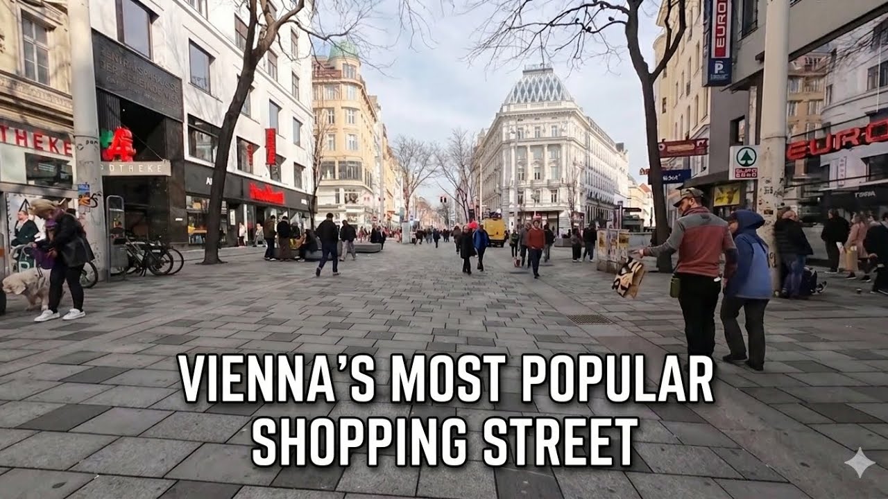 Vienna’s Most Famous Shopping Street 🇦🇹 | Mariahilfer Straße Tour
