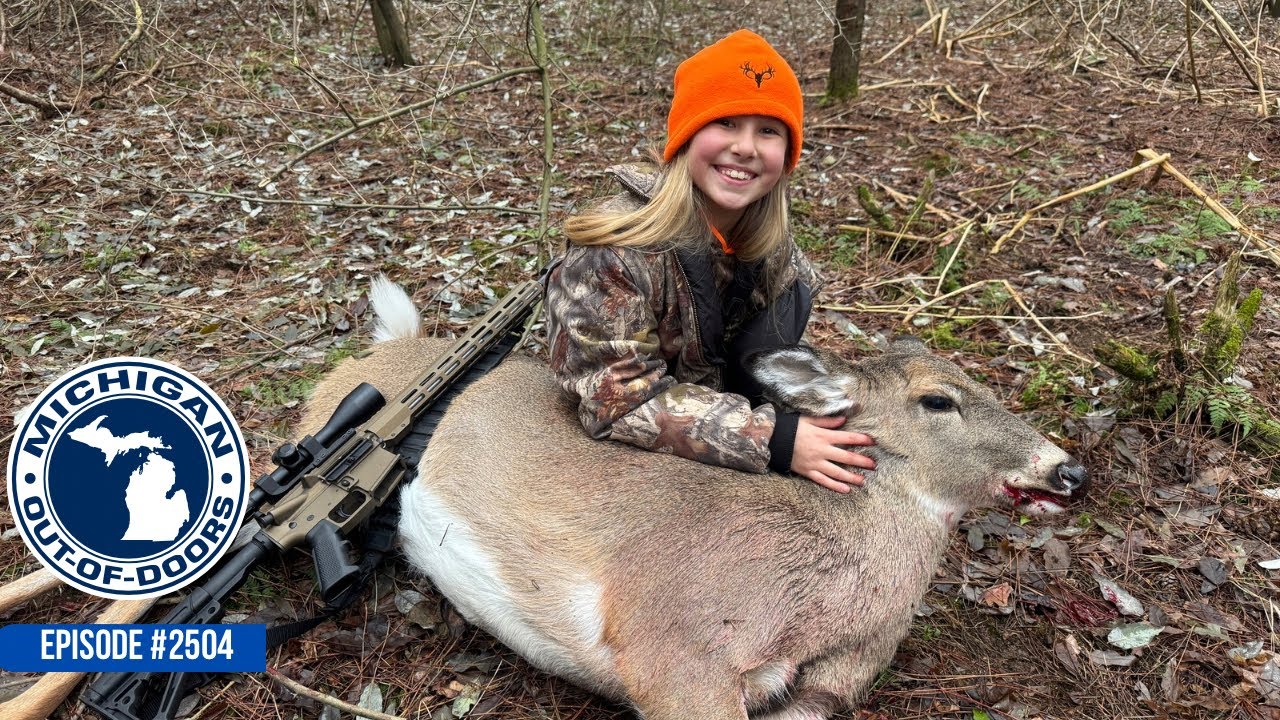 Kids Doe Hunt, Kids Archery, Venison Recipe; Michigan Out of Doors TV #2504