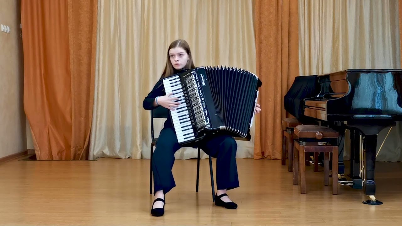 Концерт отделения народных инструментов, класс баяна, аккордеона