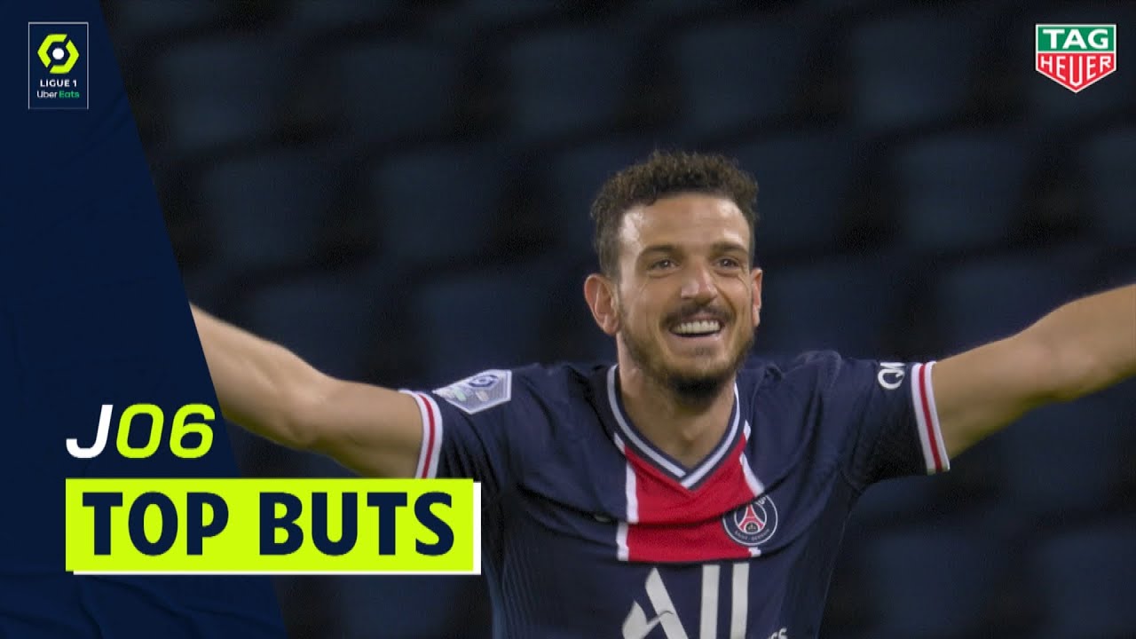 Top buts 6&egrave;me journ&eacute;e - Ligue 1 Uber Eats / 2020-2021