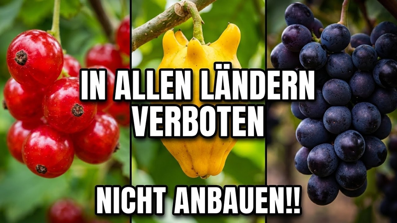 Diese 15 Früchte Sind in Deutschland Verboten — Und Niemand Sagt Ihnen Warum