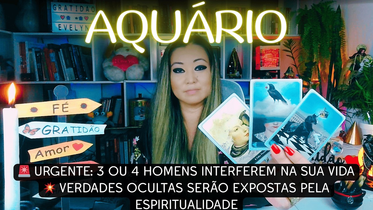 ♒ Aquário 🚨 URGENTE: 3 ou 4 Homens Interferem 💥 Verdades Ocultas Serão Expostas Pela Espiritualidade