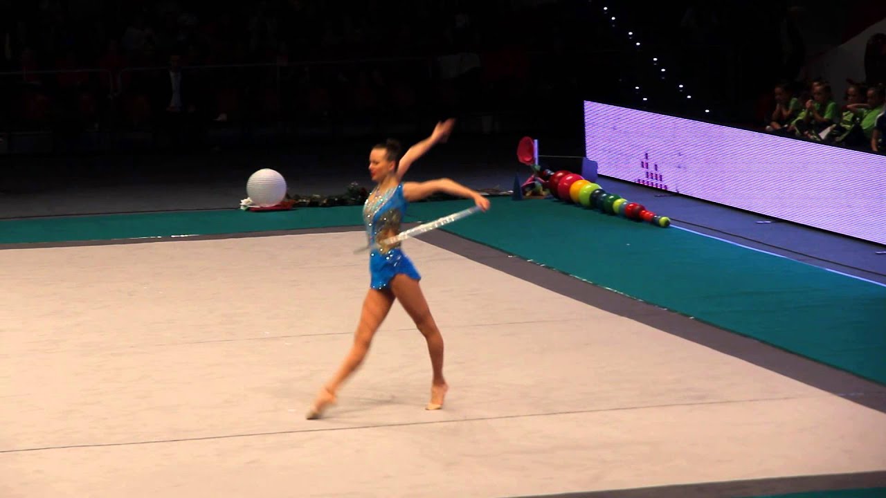 Ganna Rizatdinova - Hoop (2014 Euskalgym Gala)