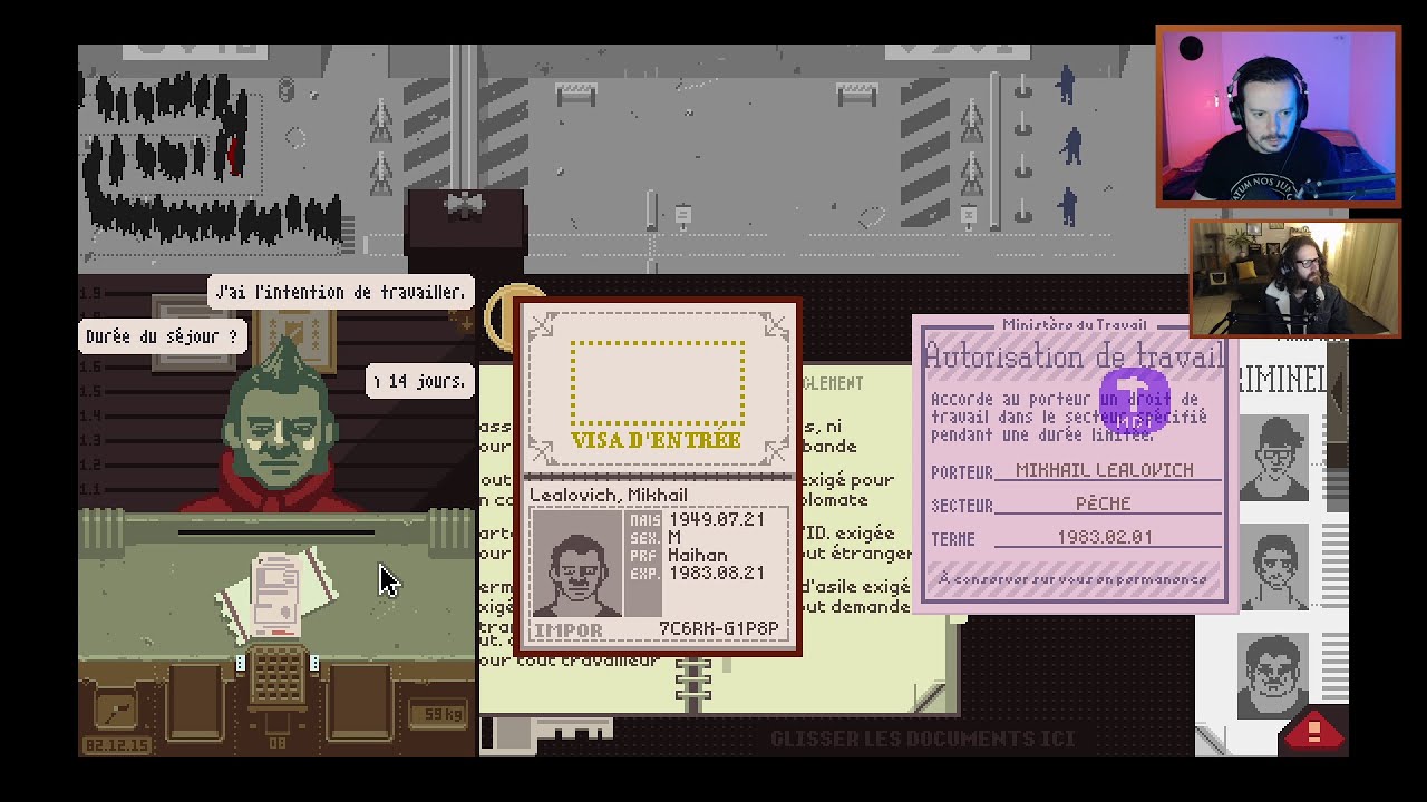 Découverte de Papers, Please | Vos 15000 papiers, s'il-vous-plaît. | #03