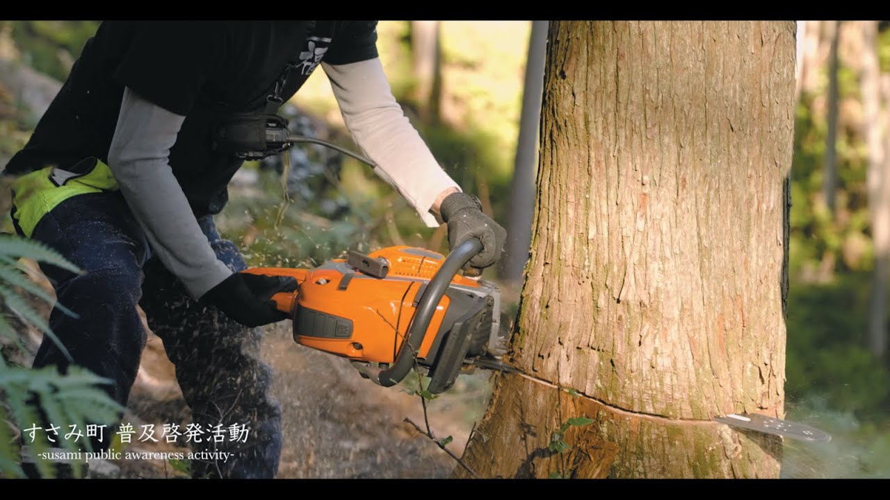 和歌山県すさみ町林業普及啓発活動