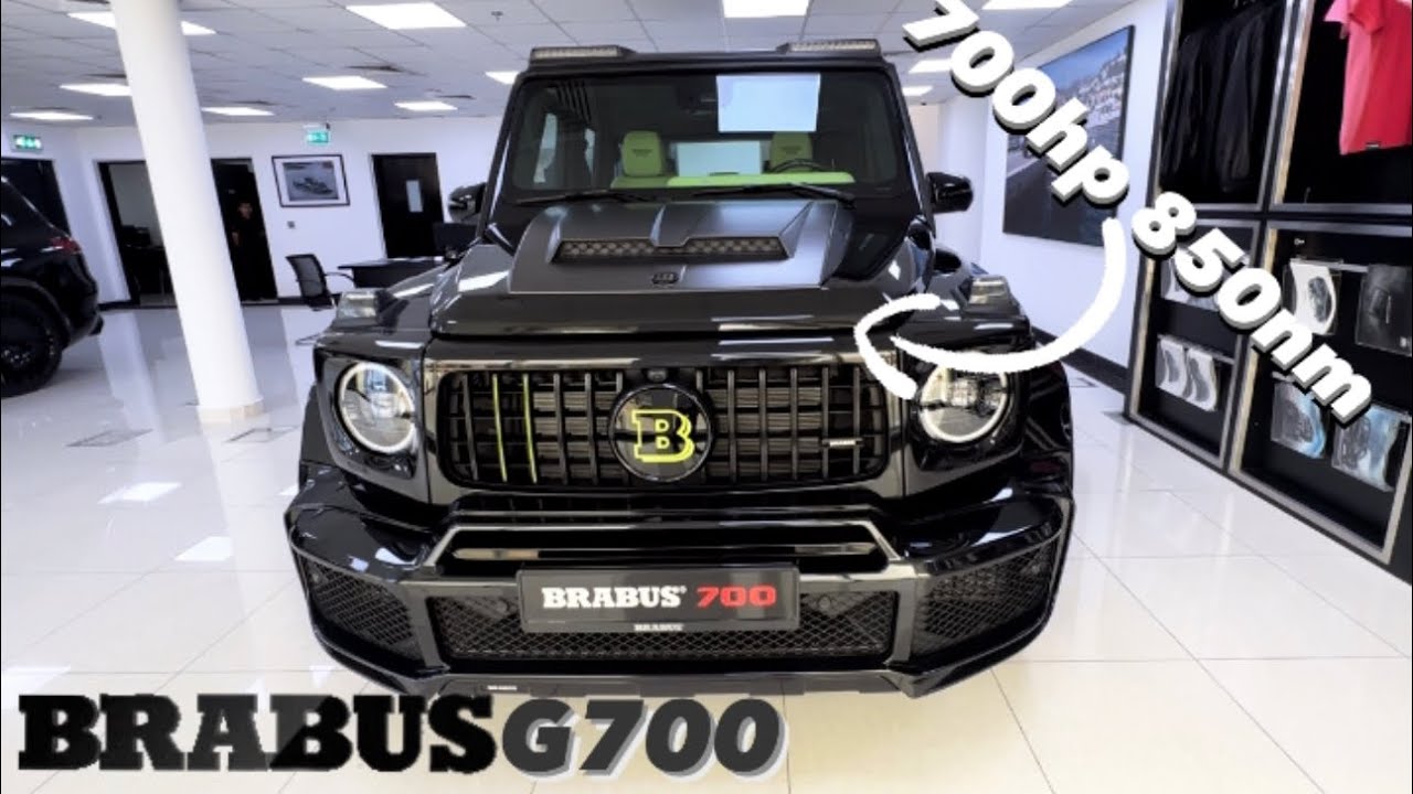 THE ALL NEW MERCEDES BRABUS G700 |Review | Cold Start | Brutal Exhaust| Auto Mayo