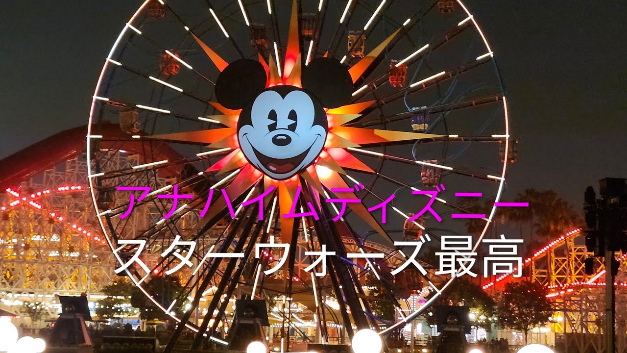 2025年12月アナハイムディズニー