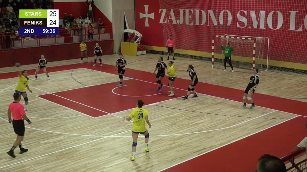 2. ŽCRL | RK Stars vs RK Fenix Podgorica | LIVE