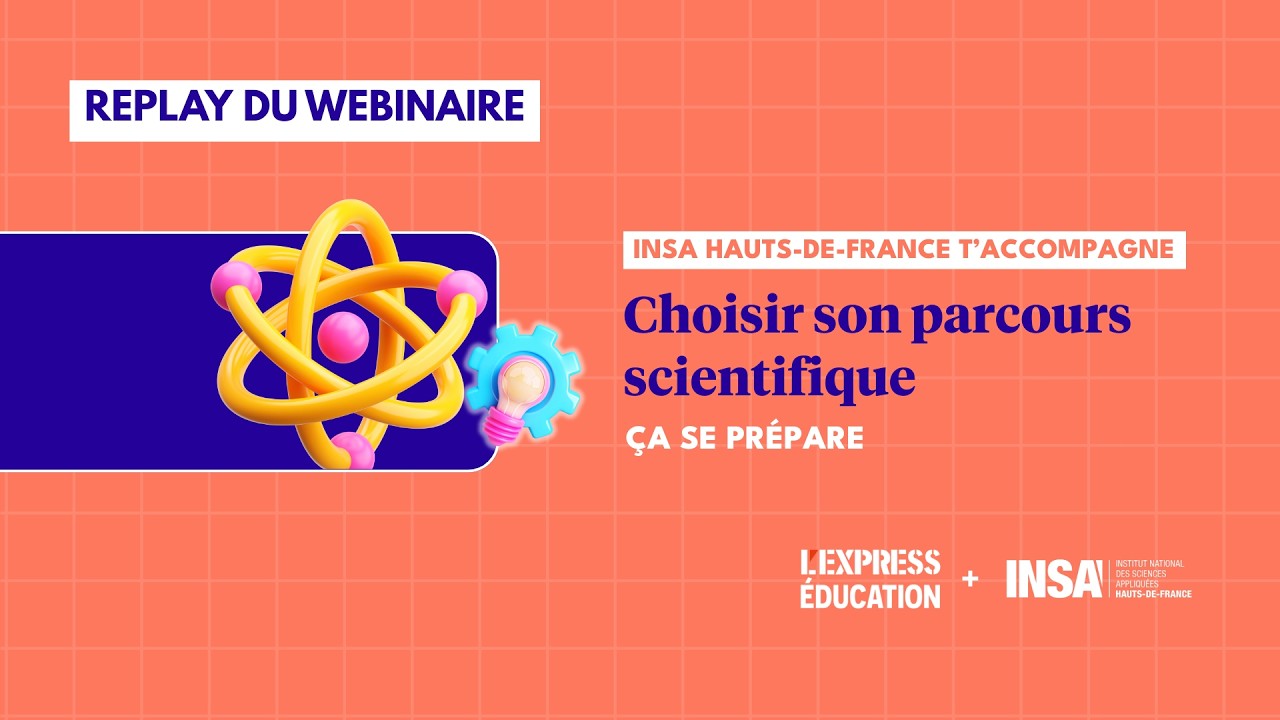 Choisir sa formation scientifique | L’INSA Hauts-de-France t’éclaire