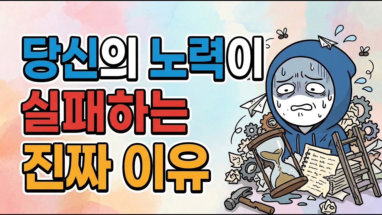 당신의 노력이 실패하는 진짜 이유 #심리학 #도파민 #자기계발 #동기부여 #작심삼일 #실행력