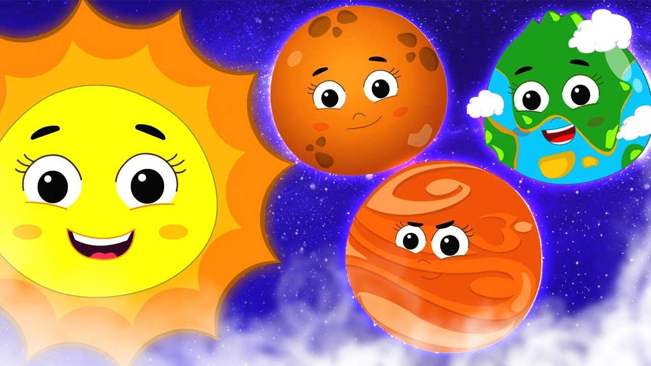 planetas canção | aprender nomes planetas | canção educacional | rima para crianças | Planets Song