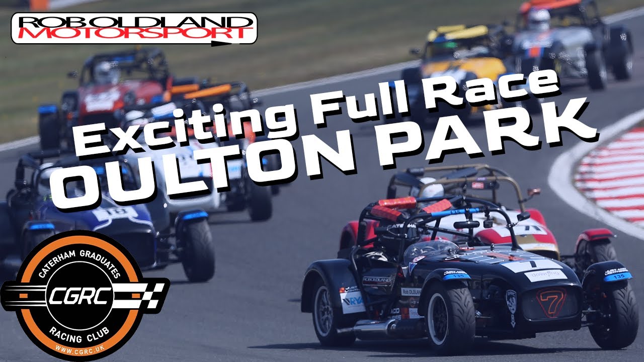 Exciting Caterham Racing From Oulton Park, Full Race From Multiple Cars Perspectives