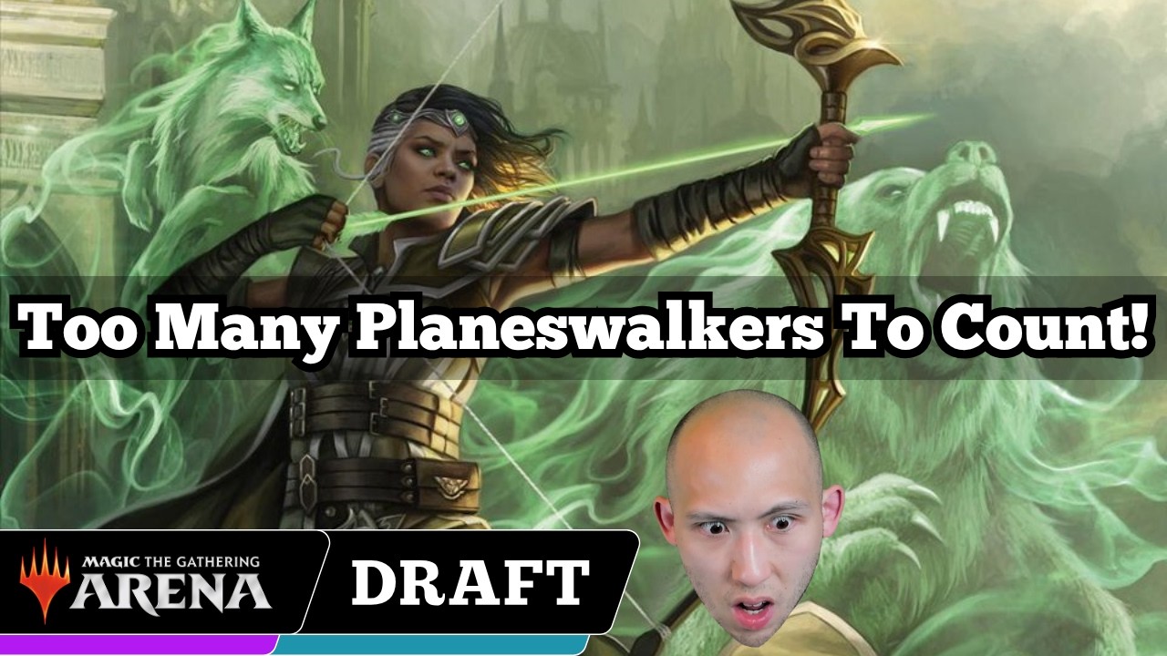 Too Many Planeswalkers To Count! | Flashback War Of The Spark Premier Draft | MTG Arena