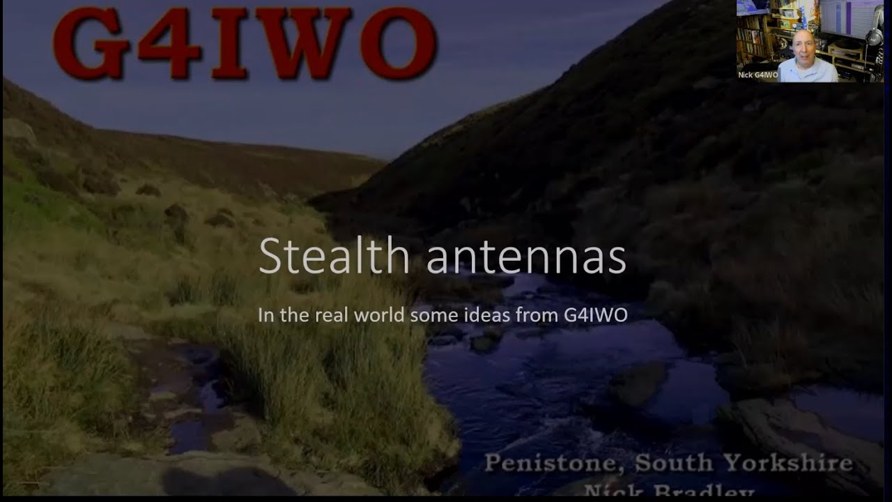 Stealth Antennas - Nick G4IWO