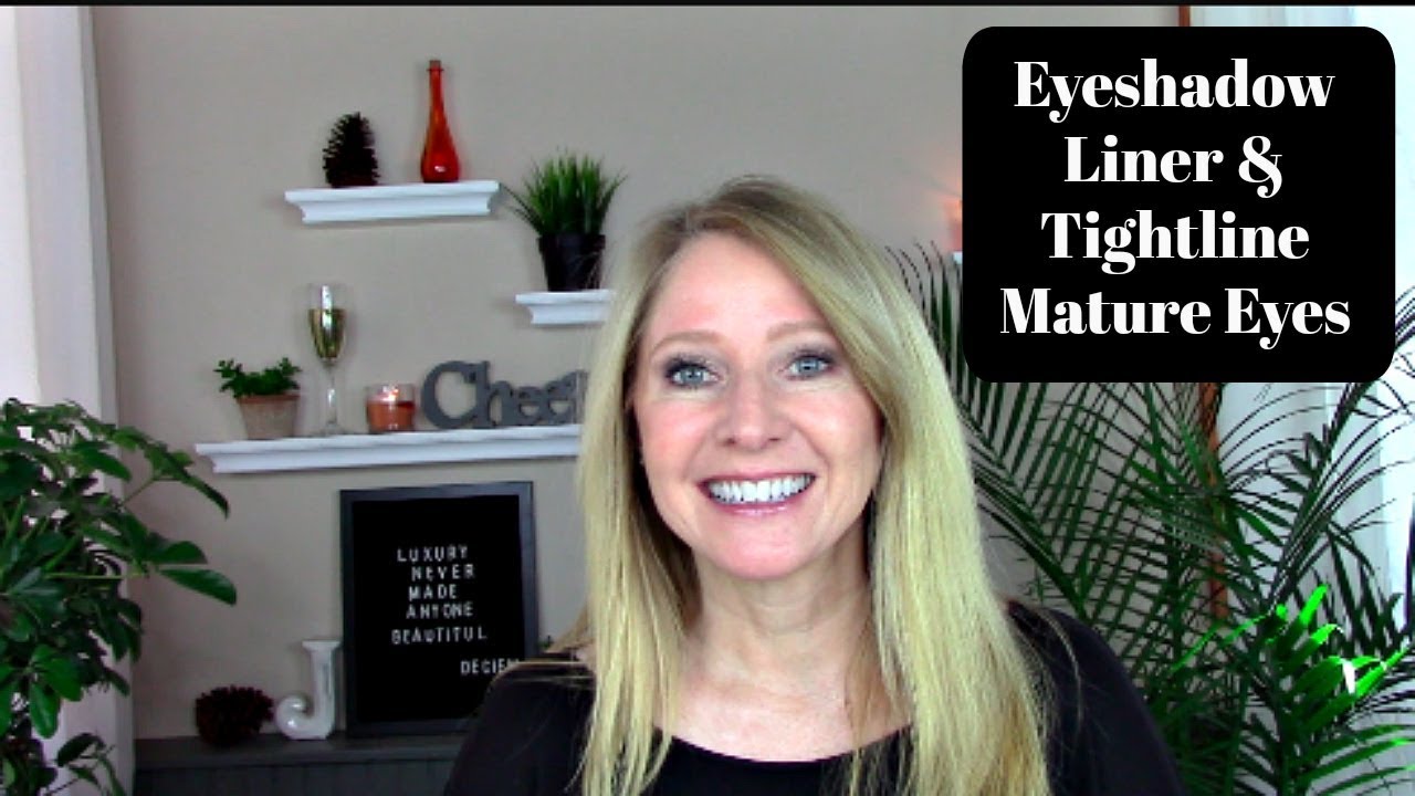 Eyeshadow Liner & Tightline On Mature Eyes