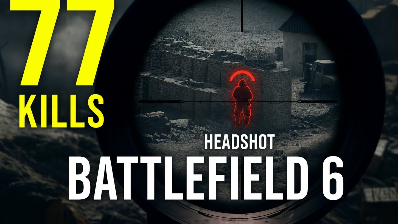 77 Kills with the SV 98 &ndash; Battlefield 6 Sniping Hits Different