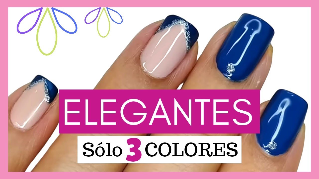 Diseños de Uñas Cortas Elegantes 2024/ Las IDEAS MÁS FÁCILES de uñas cortas/short nails 2024